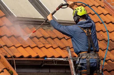Démoussage et hydrofuge de toiture à Gières